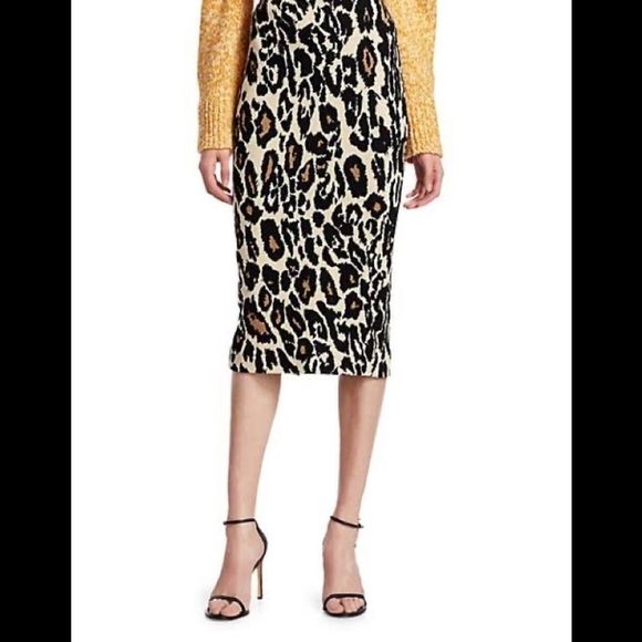1. Diane Von Furstenberg cheetah print midi skirt